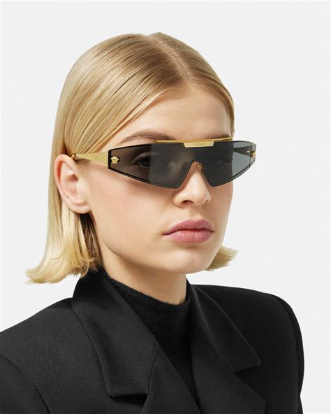 Versace Eyewear Occhiali Da Sole Medusa a Maschera